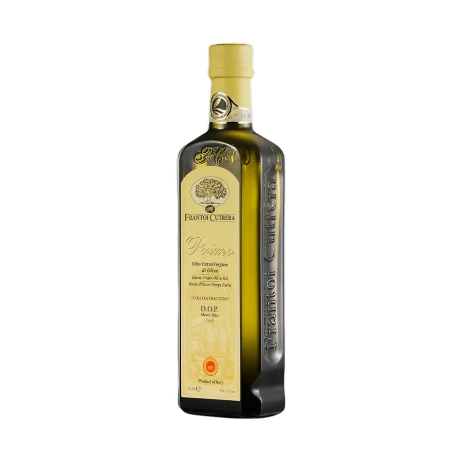 Bottle of Primo DOP Monti Iblei extra virgin olive oil