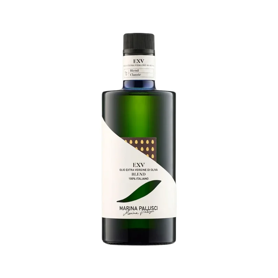 Bottle of Marina Palusci L’Extravergine extra virgin olive oil