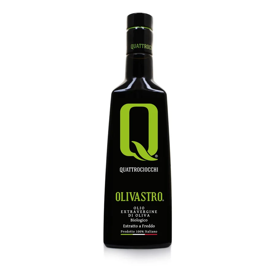 Bottle of Olivastro extra virgin olive oil